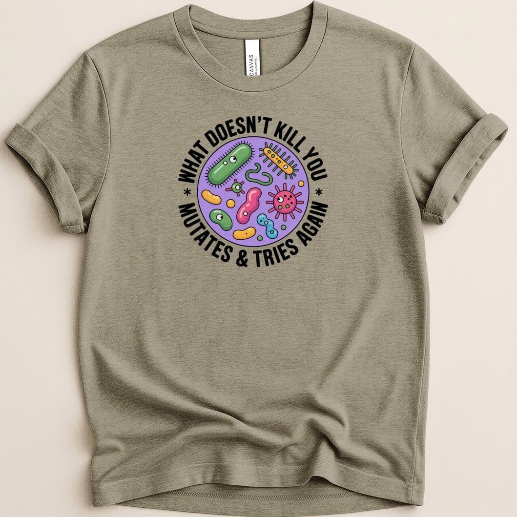 What Doesn’t Kill You Mutates Pharmacy Tee - Adverse Reactions