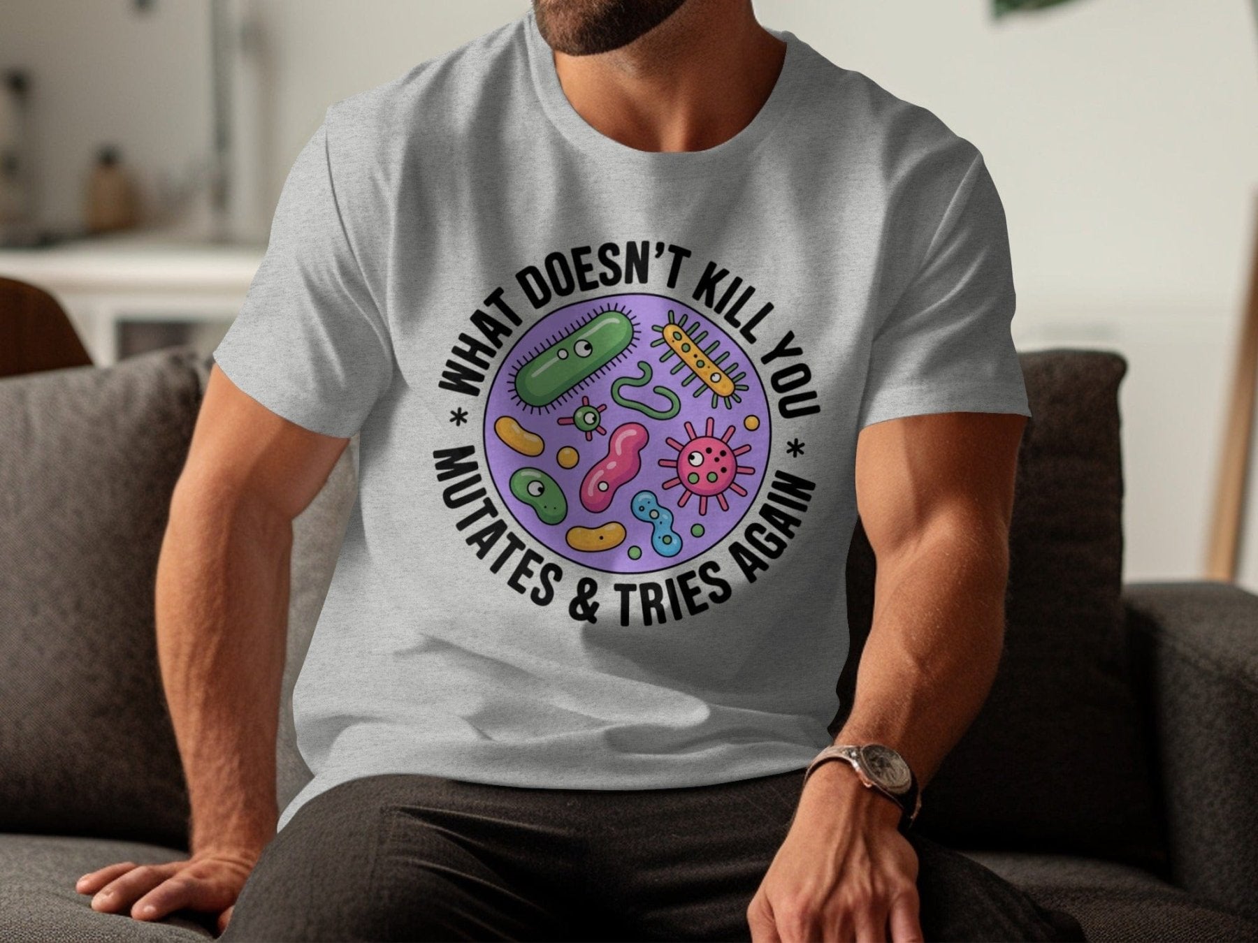 What Doesn’t Kill You Mutates Pharmacy Tee - Pharmacy Apparel for Pharmacists, Techs & Students