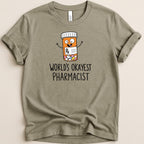 World's Okayest Pharmacist v3 Tee - Adverse Reactions
