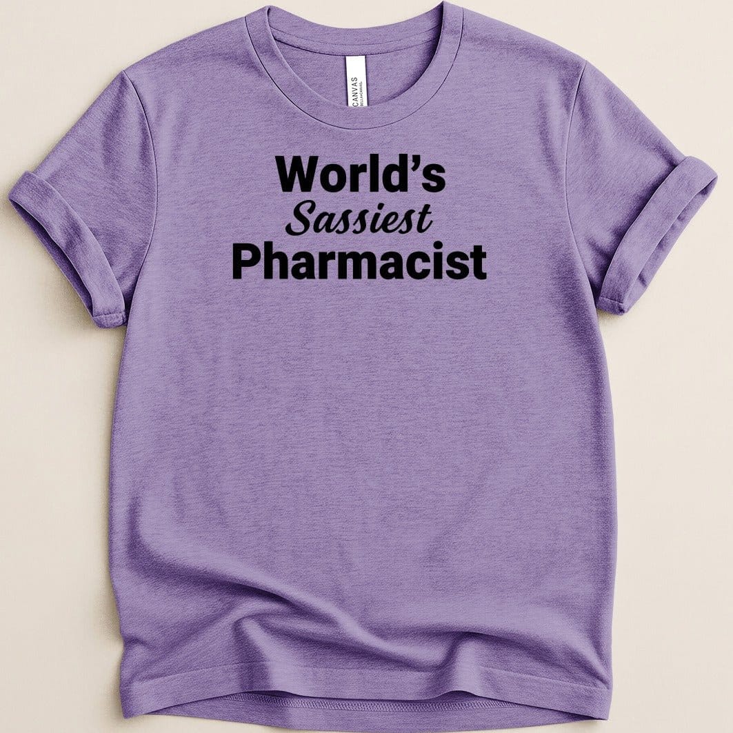 World’s Sassiest Pharmacist Tee - Adverse Reactions
