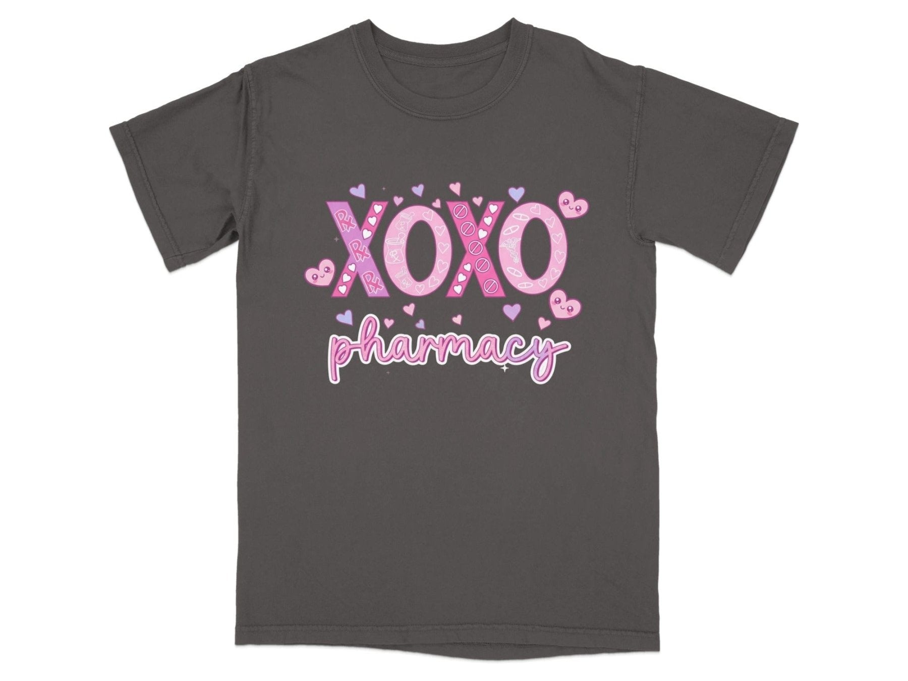 XOXO Pharmacy Tee - Pharmacy Apparel for Pharmacists, Techs & Students