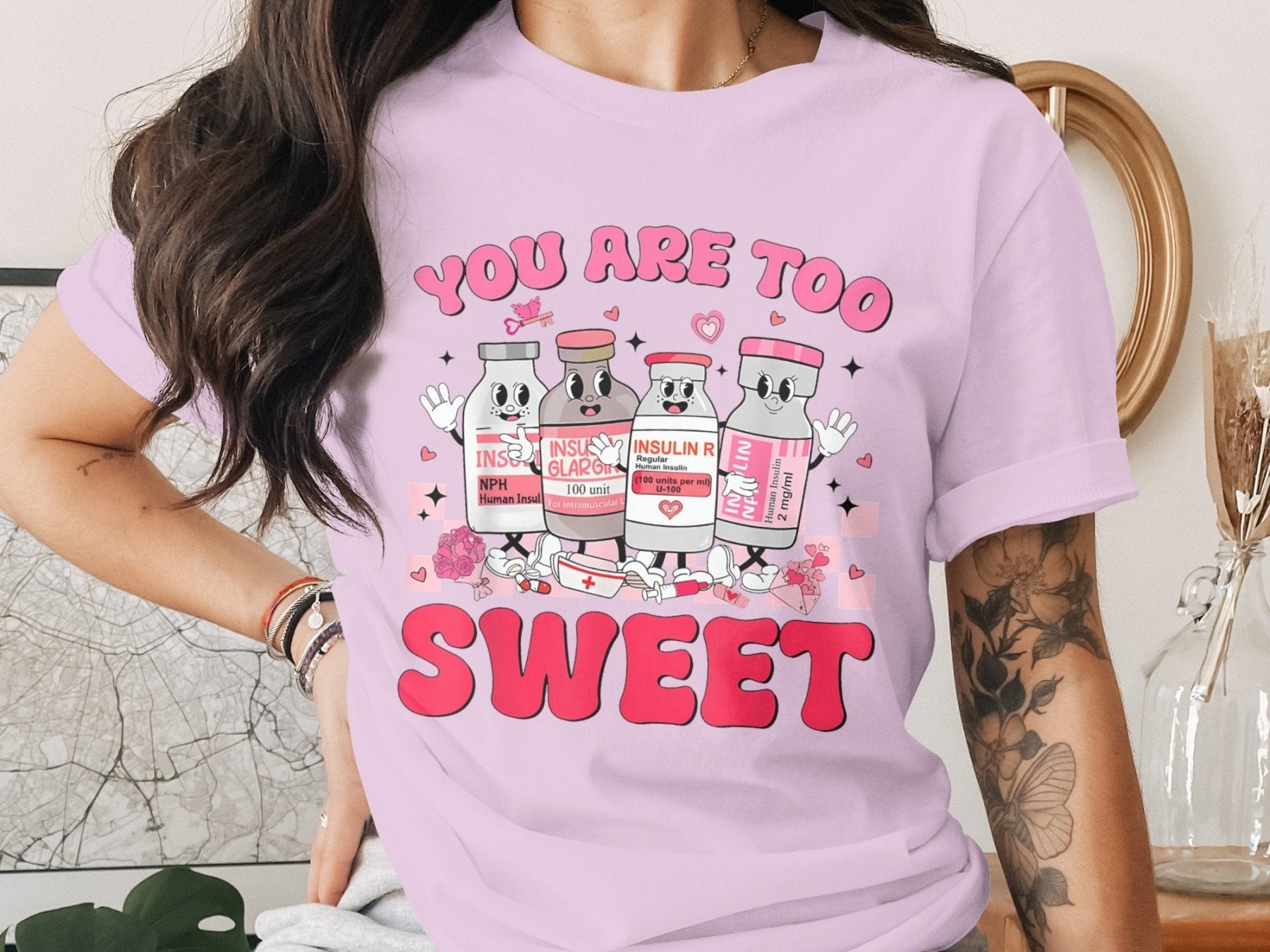 You Are Too Sweet Insulin Tee - Adverse Reactions