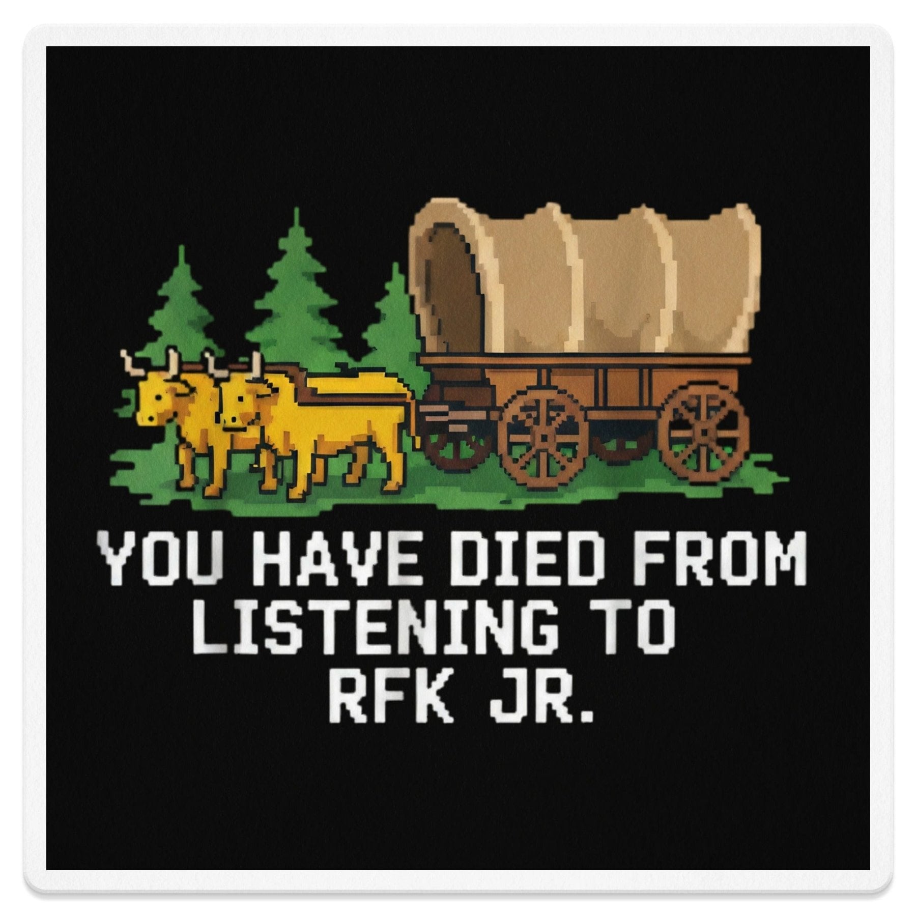 You Have Died from Listening to RFK Jr. Magnet - Adverse Reactions - Pharmacy Apparel for Pharmacists, Techs & Students