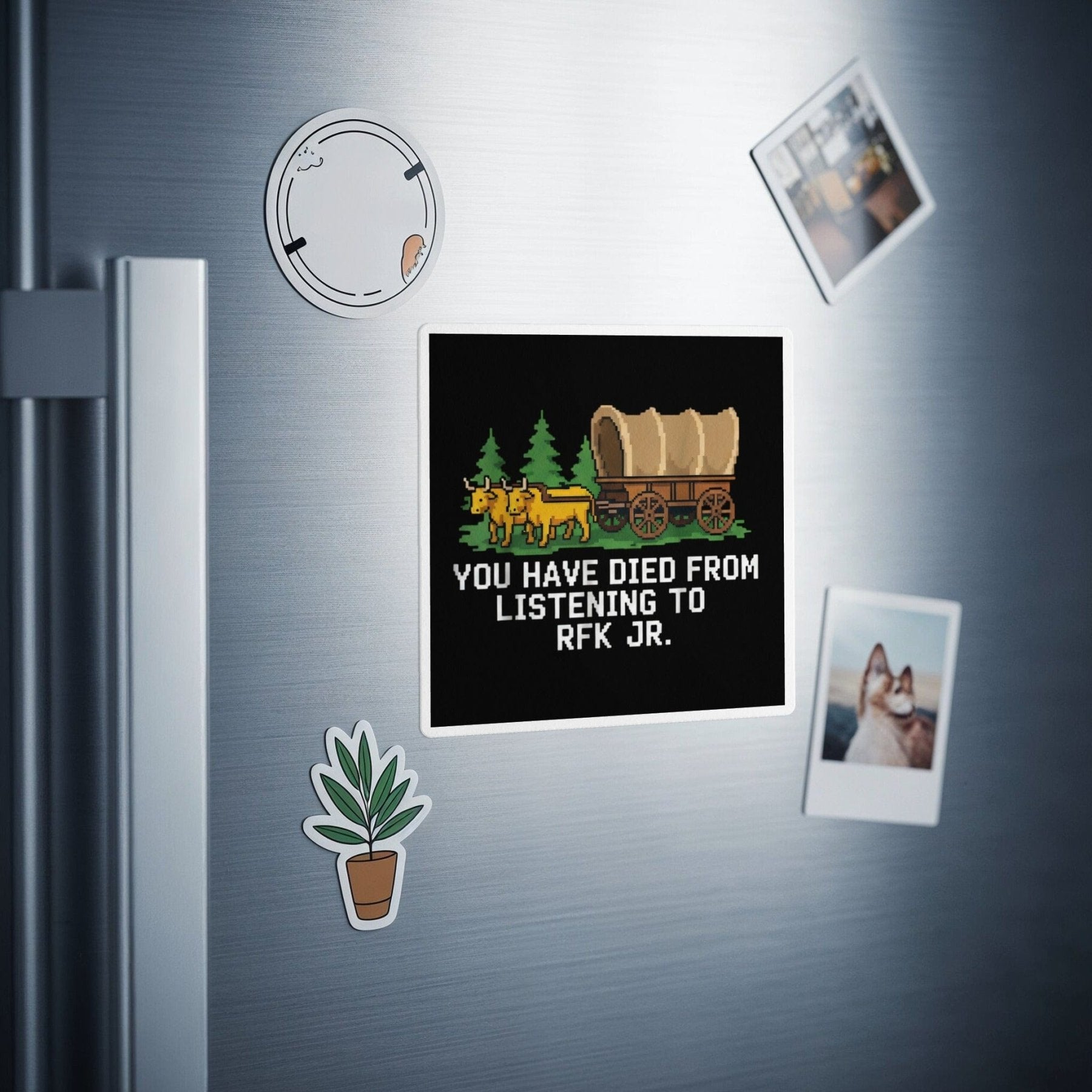 You Have Died from Listening to RFK Jr. Magnet - Adverse Reactions - Pharmacy Apparel for Pharmacists, Techs & Students